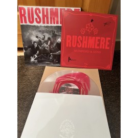 [SIGNED] Mumford & Sons RUSHMERE: Monochrome Red on Clear Vinyl taylor swift.