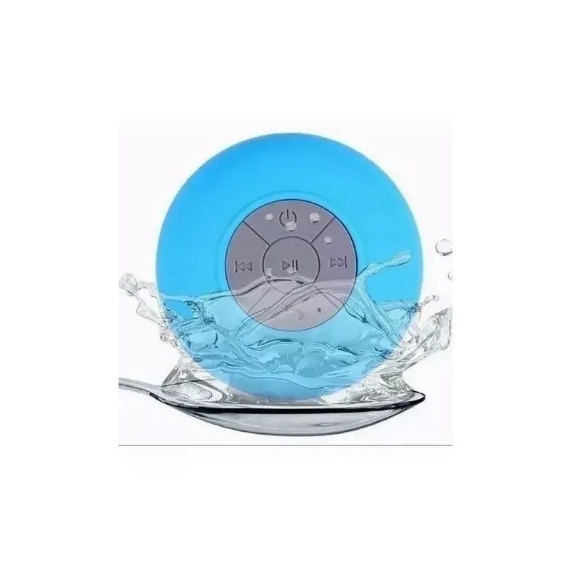 OEM Bocina Con Ventosa Slim Y Impermeable Portátil Bluetooth