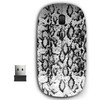 KAWAMOUSE 2.4G Ergonomic Portable USB Wireless Mouse for PC, Laptop,