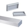 Muzata HT10 HT14 Stainless Steel Flat Handrail Accessories - 2Pack