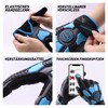 HANDLANDY Anti-Vibration Gloves Men Shockproof Work Gloves, Padded Palm Grip