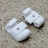 ULEIVA Replacement End Caps Set of 2 White Compatible with