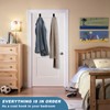 Shexkent Over Door Hanger 6 Pack Stainless Steel - Coat