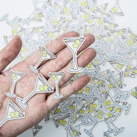 Martini Party Confetti, Martini Themed Bachelorette Confetti, Bridal Shower Supplies, A Tiny Bit Older Martini, Party Decorations, Martini Table Decor