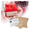 Cute Mini Plush Stuffed Bear Hug With Greeting Card -