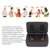 Language Translator Earbuds Bluetooth 5.0 Noise Reduction Supports 74 Languages