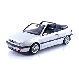 Noreb 1/18 Volkswagen Golf 3 Cabriolet 1995 Silver NOREV GOLF III CABRIOLET Mini Car