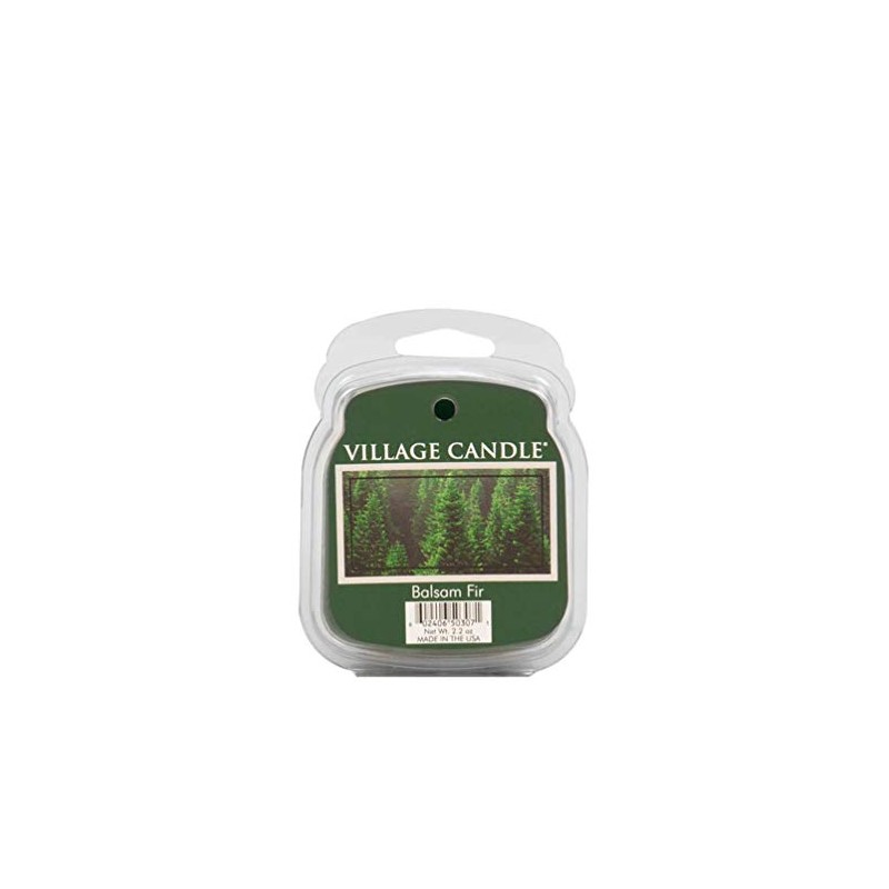 Village Candle Balsam Fir Wax Melts Flameless Fragrance, 2.2 Oz,