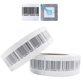 1000 Pcs Security Tags, Retail Store Security System 8.2 MH RF Soft Labels for Retail EAS Anti-Theft System