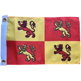 NWFlags Owain Glyndwr Flag 18" x 12" 75d Premium Polyester | Polyester 1.5x1 foot material flag with 2 Eyelets