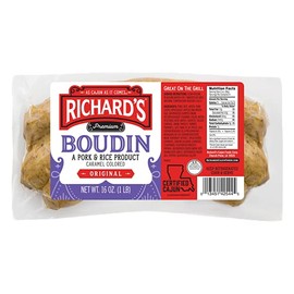 Richard's Original Boudin Sausage 16 Oz (1 Pack)