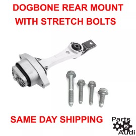 OE+  Motor Mount DOGBONE w Bolts Hardware for 98-06 VW BEETLE, GOLF, JETTA 1.8 / 2.0
