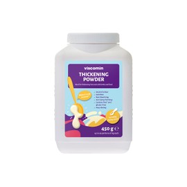RheinNatur Viscomin Thickening Powder 450 g - Thickening Powder for Drinks & Food - Thickener for swallowing Disorders - Vegan & Neutral in Flavour