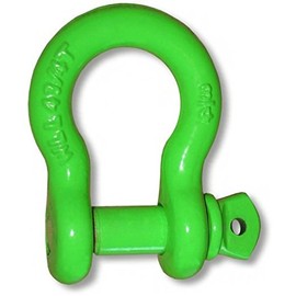 4-3/4 TON Powdercoated Lime Green - 3/4 inch D-Shackle (Single) (4X4 Vehicle Recovery)