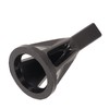 2pcs Deburring External Chamfering Tool High Speed Stainless Steel Triangular