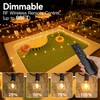 Ccinny Outdoor String Lights 150FT with Remote Dimmer, G40 Globe