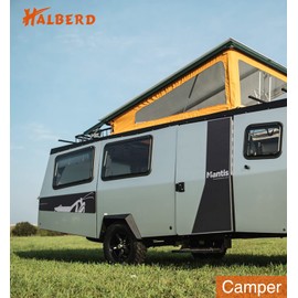 HALBERD Premium New Trailer Tires ST205/75D14, 6PR Load Range C, 14in Fuel-saving Designed Trailer Tires 205 75 14 for Travel/Camper/Landscape/Cargo/Utility/Boat/Horse/Farm/Hauler Trailer(Pack of 1)