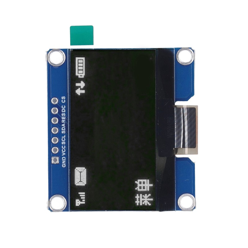 7Pin 1.54in IPS Display Module SPD0301 Drive IC 128X64 SPI