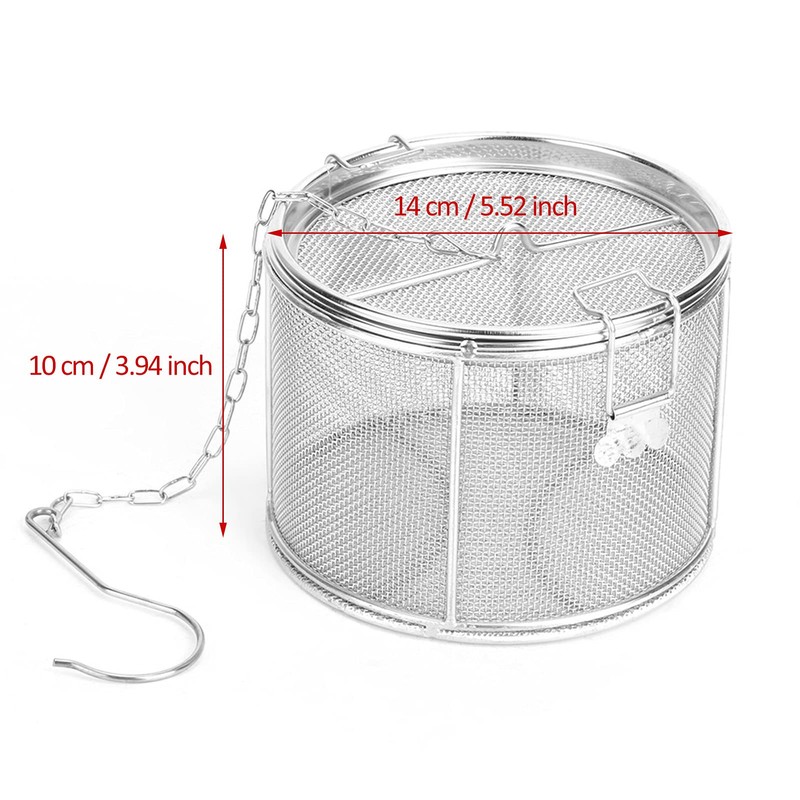 Tea strainer, tea filter, tea strainer, drip tray, stainless steel