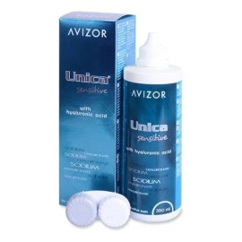 Solucion Lente De Contacto Unica Sensitive Avizor 350 Ml