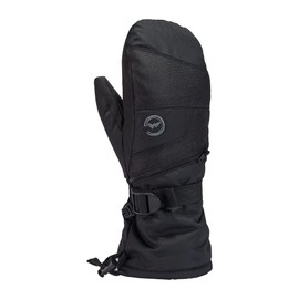 Gordini Kids' Ultra Drimax Gauntlet Mitten, Black, Small