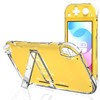 Clear Case for Switch Lite with Kickstand, Hard Case for