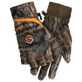 ScentLok Lightweight Camo Customizable Gloves for Hunting (Mossy Oak Original Treestand, Medium)