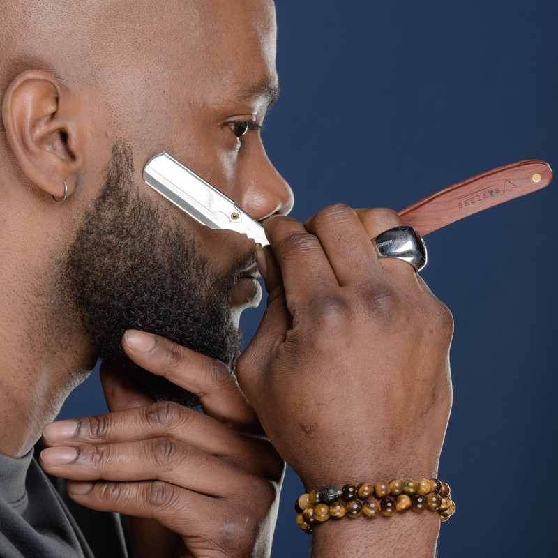 Sapiens Barbershop Men's Razor - Beard Razor + 20 Derby