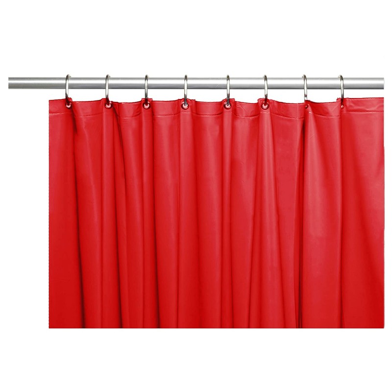 Venice Collections Elegant Heavy Duty Vinyl Shower Curtain Liner with