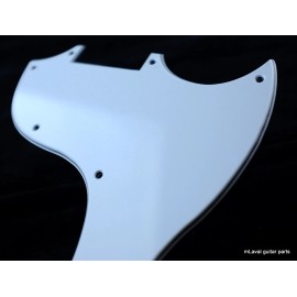 Unbranded (G09) SG-X special Style Guitar Pick Guard ,3ply White