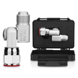 2 Piece Airless Paint Spray Gun Swivel Joint Set, 287036 7/8 Inch 180 Degree Rotation for Airless SJG Airless Paint Spray Gun Swivel Joint and Achieve Unparalleled Flexibility in Painting
