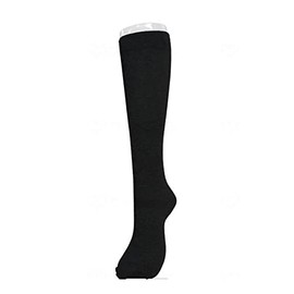 Hakuraku Blood Circulation Boosting Socks, Black, 9.1 - 9.8 inches (23 - 2