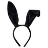 evelay Black Rabbit Ears Hare Headband Fancy Dress Costume Accessory