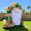 Partslety Arch Backdrop Stand Set of 3, Wedding Arch Cover,