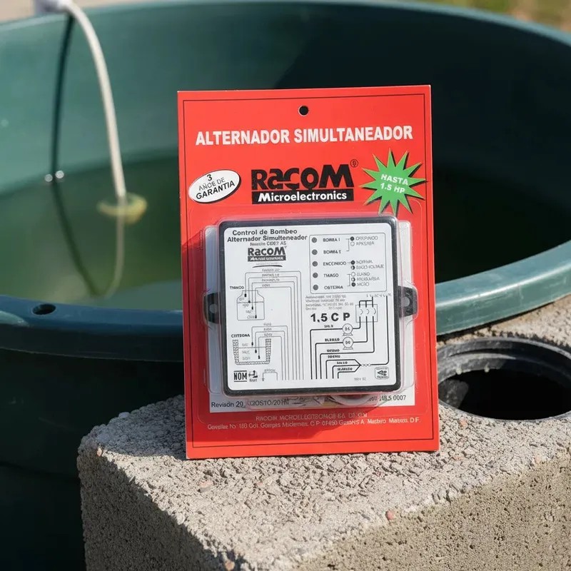 Control De Bombeo Duplex Tinaco, Alternador-simultaneador