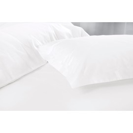 Luxury Microfiber Pillowcase Set – Ultra Soft, Breathable & Wrinkle-Resistant – Standard Size 50x75cm – Machine Washable (White)