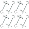 DDHOMIN 8 PCS Plasterboard Ceiling Hooks for Drywall Cavity Hollow