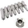 Bestgle 14 Pcs Torx Star 5 Point Screwdriver Bits T10-T40