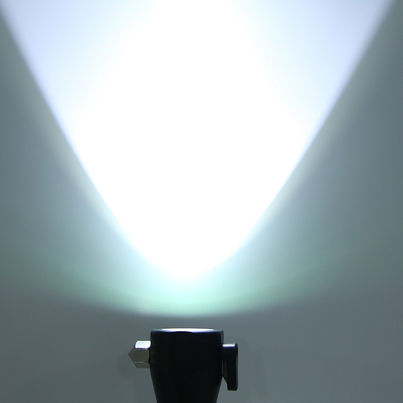 LED Solar Flashlight High Brightness Magnetic Torch USB Charging for