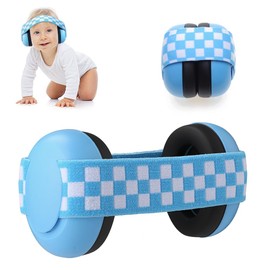 Jiahuade Earmuffs for Newborns, Baby Capsule Ear Protectors, Baby Ear Defenders and Protectors, Noise Cancelling, Foldable, b