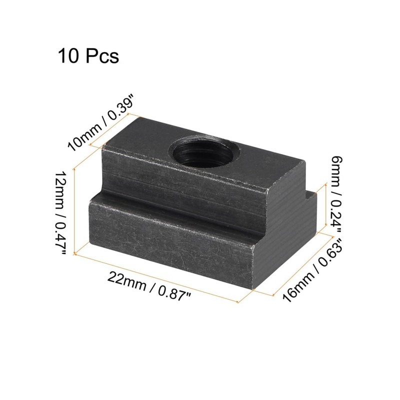 Sarini 10 x M8 Thread Alloy Steel Black Grade 8