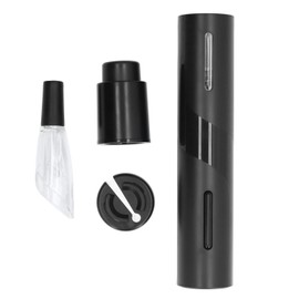 Electric Wine Opener Set Battery Operated Corkscrew Wine Bottle Opener with Foil Cutter Cork Decanter