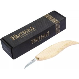 Hutsuls Chip Carving Knife for Beginners - Razor Sharp Wood Carving Detail Knife