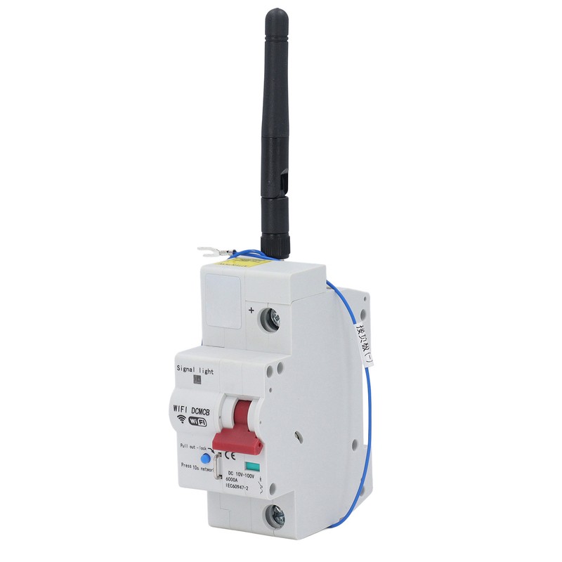 Smart WiFi Circuit Breaker Voice Speaker Mobile Remote Control 1P
