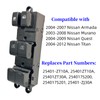 Left Front Driver Side Master Power Window Switch Compatible with