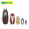 ST TS Matryoshka Matryoshka Dolls Handmade Nordic Style Animal Traditional