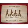 The Beatles Fab Four 4 Chopping Cutting Cheese Board Place
