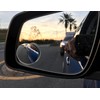 Ampper Blind Spot Mirror, 2" Round HD Glass Frameless Convex
