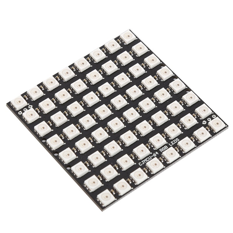64Digit LED Development Board with Built In Full Color Driver