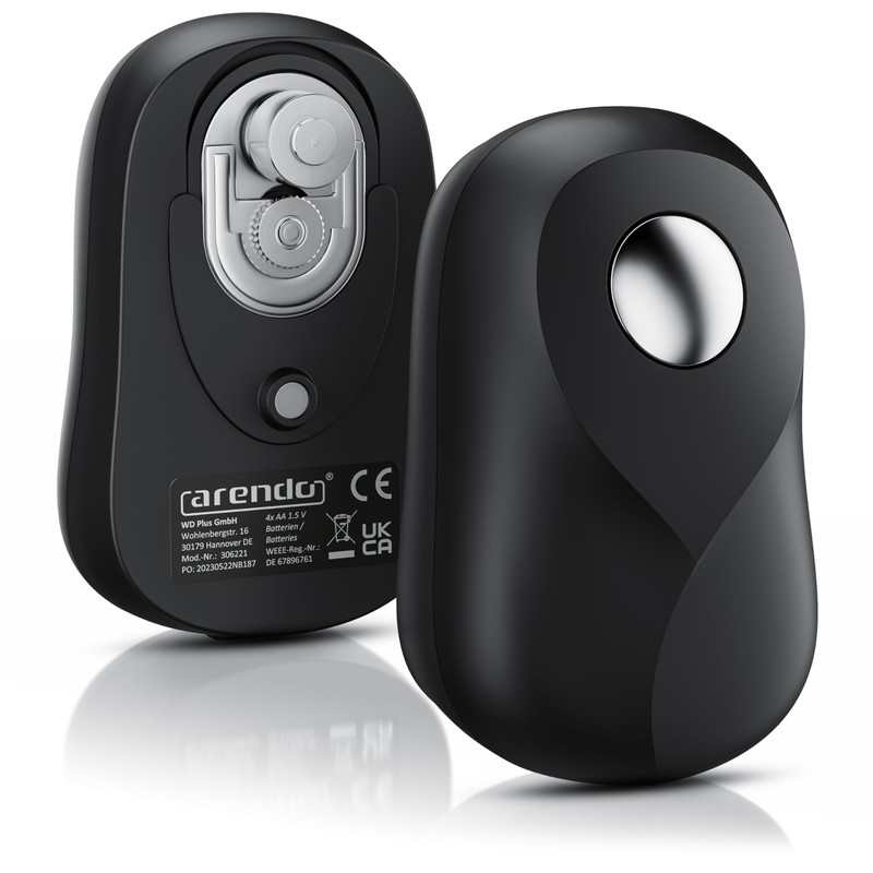 Electric Can Opener, Canning Opener with Start & Stop Function,